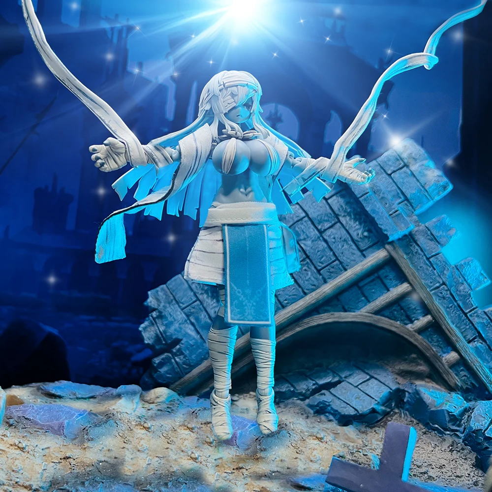 

SNAIL SHELL SHF Anime NEW Handmade RPG-03 bandage hem clothes common Built In Iron Wire Is Suitable for 1/12 Toys