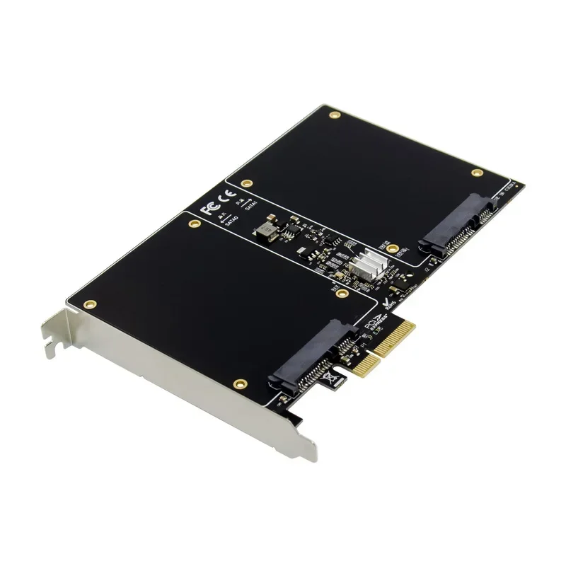 PCIe SSD Chip Marvell9230 SATA3.0 6 Gbit/s 2 Port Raid Karte PCI-E Erweiterungskarte Computer Komponenten Konverter Adapter Add On Karte