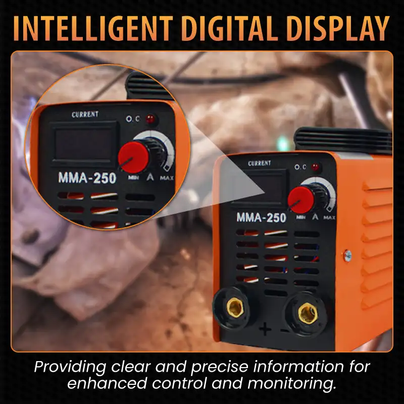 MMA-250 Electric Welding Machine Household Metal Mini Manual Welding Machine Direct Current Welding Machine Tools