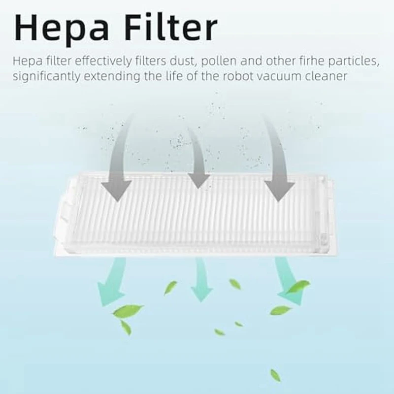 Запчасти для робота-пылесоса WYZE WVCR200S, фильтры НЕРА, боковые