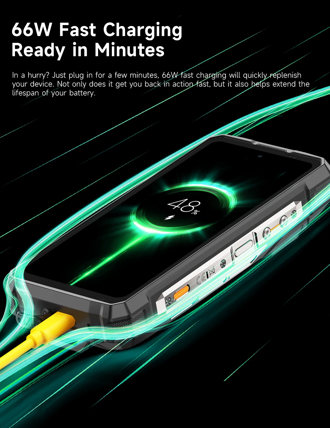 Ulefone Armor 33 Pro 5G Rugged Phone Smartphone Android 14 32GB+512GB 25500mAh Night Camera 64MP NFC Loud Speaker