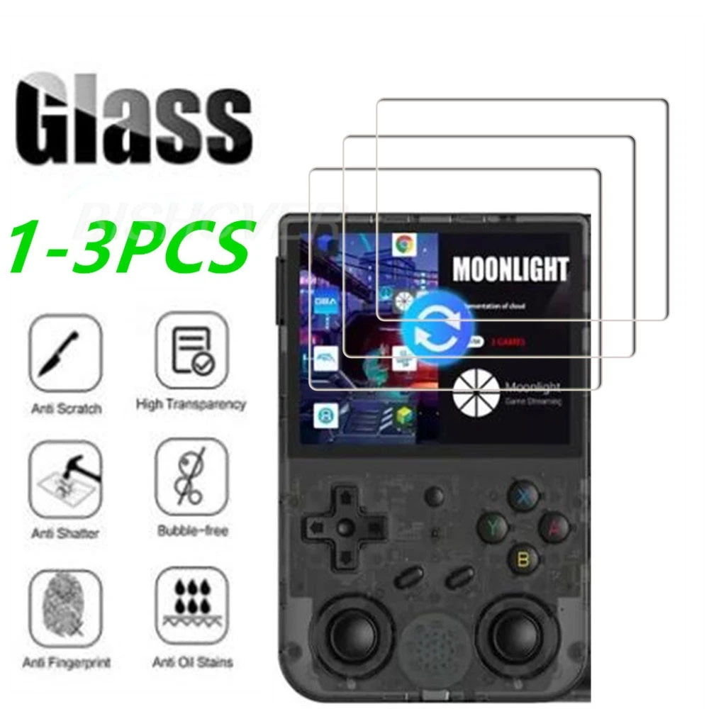 3-1PCS Original Tempered Glass FOR Anbernic RG353V RG353VS 3.5\