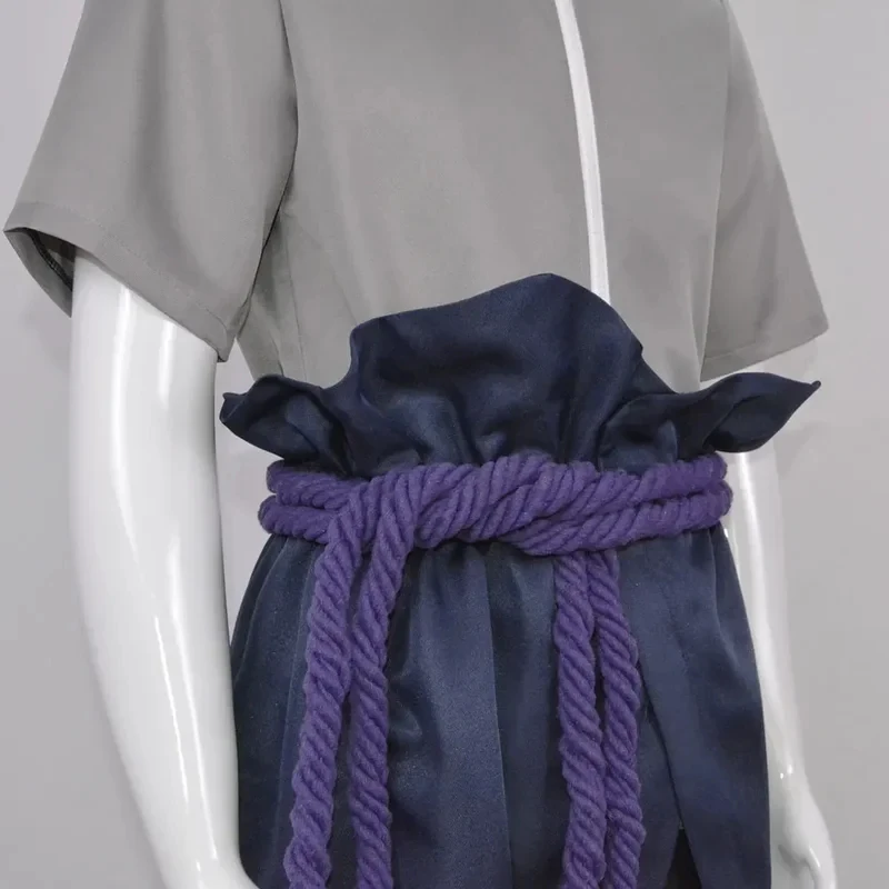 

❤o Lei 2026 New Cosplay Uchiha Sasuke Wig Anime Suit Comic Clothes Outfit for Adult and ren ★Halloween Costume
