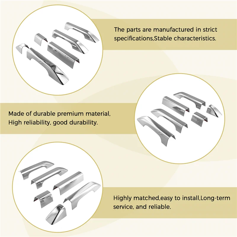 

AB61-крышка наружных дверных ручек для Ford Transit T8 2023 2024, накладка наружных дверных ручек
