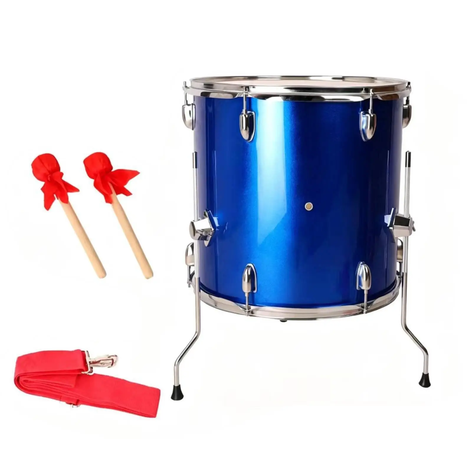 Sports Cheering Drum Steel Body Match Drum Set Celebration Drum Musical Instrument for Stadium Cheering and Chanting
