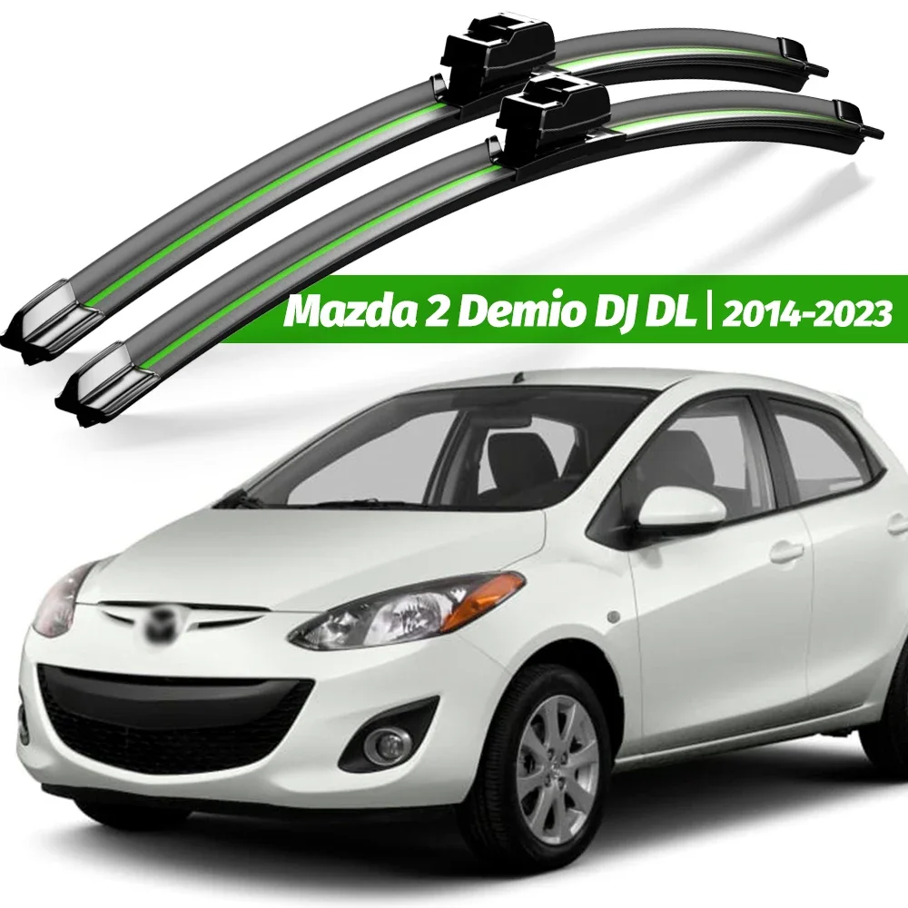 

Wiper LHD Front Wiper Blades For Mazda2 Mazda Demio 2 DJ DL 2014 - 2023 Windshield Windscreen Window 22"+17" Accessories