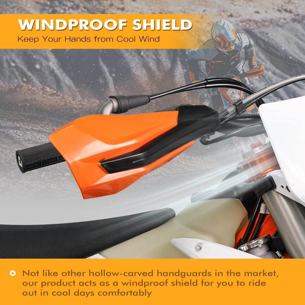 NICECNC For KTM EXC 300 TPI EXC 450 SX125 EXCF 350 SXF 450 SX XC XCF XCW EXC-F EXC Six Days 2014-2023 Handlebar Guards Handguard - Image 4