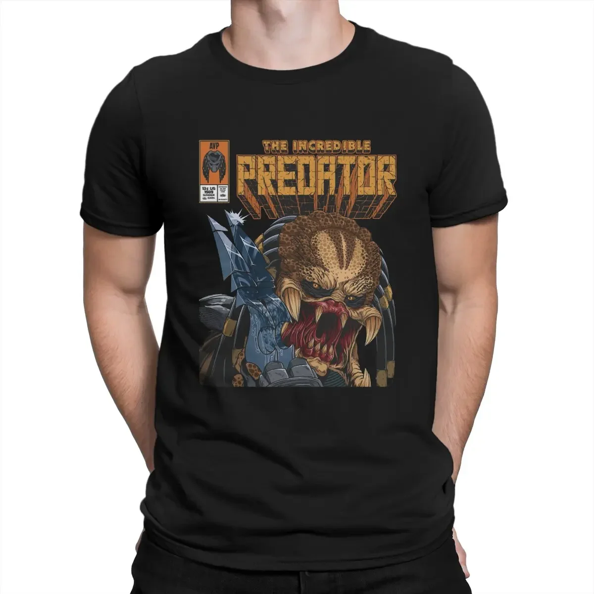 Popular Japanese Rock Bands Men's T Shirt The Predators Amazing Tee Shirt Short Sleeve Crew Neck T-Shirt Cotton Gift Idea Tops