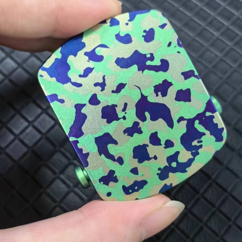 35/38mm fivela de cinto de titânio puro rolo fivela automática à prova de ferrugem resistente ao ar livre masculino tático lona fivela de cinto