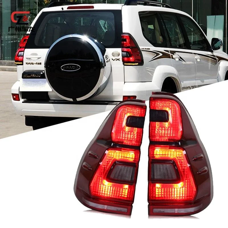 

High Quality Led Taillight For Toyota Land Cruiser Prado 2003-2009 Modified Led Taillamp Assembly Rear Lamp LED Rear Light