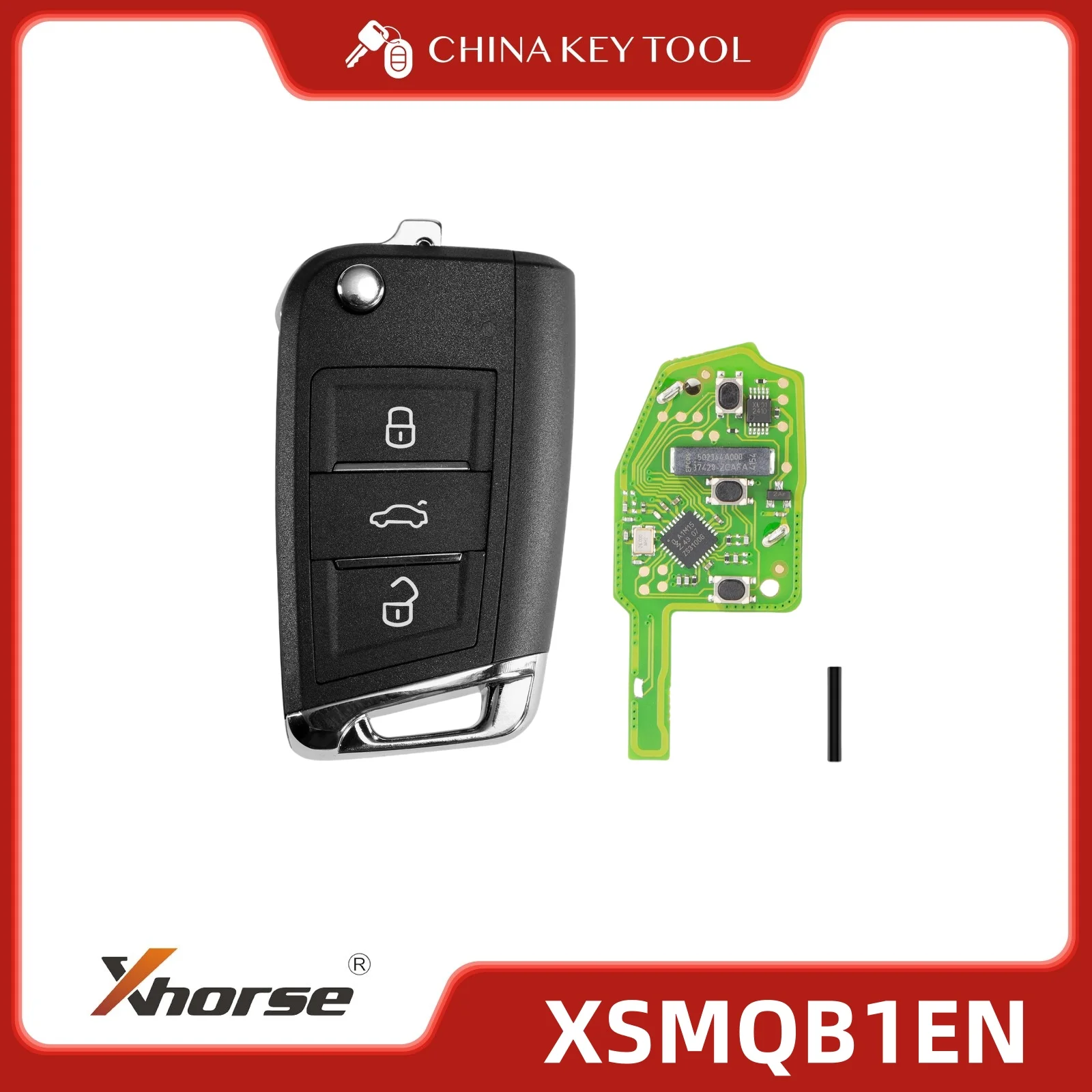 

Xhorse Universal Smart Proximity MQB Style 3 Button Remote Key XSMQB1EN