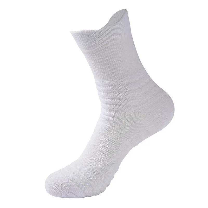 3 Pairs Anti-slip Football Socks Men Women Cotton Soccer Sock Long Tube Sport Basketball Cycling Socks Towel Running Socks 39-45