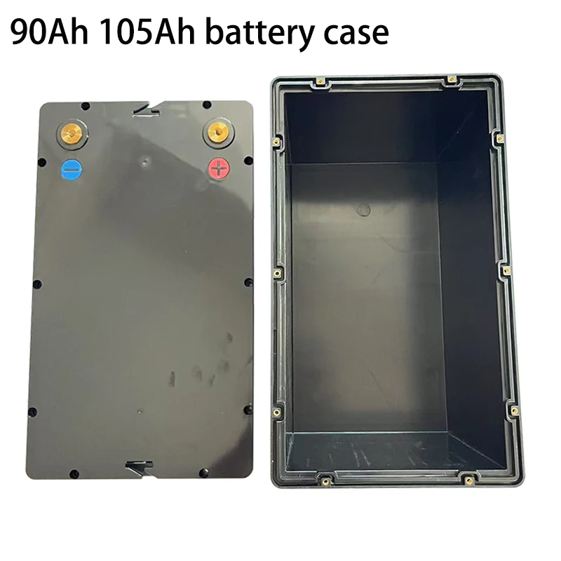 90Ah 105Ah LiFePO4 Battery Storage Case Screw Fixation 12V 120Ah 150Ah 200Ah 210Ah 280Ah Solar Battery Case RV Yacht Battery Box