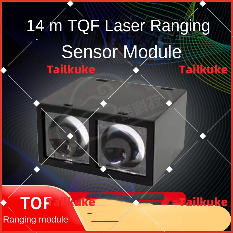 

Время полета ToF лазерный датчик дальности MVR2 открытый 14-метровый датчик расстояния обнаруживает препятствия