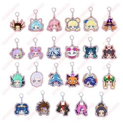 League of Legends Animation Game Peripheral Toy Jinx Lux Acrylic Pendants Keychain Garnish Accessory Anime Figures Collection