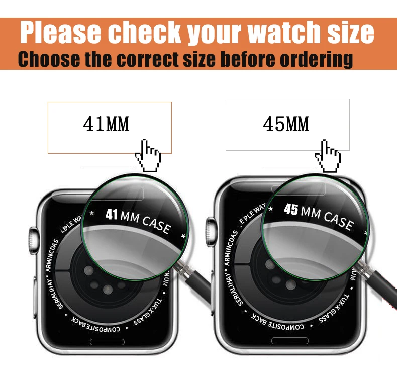 Zdjęcie 7: Wodoodporny futerał na zegarek ze szkła hartowanego do zegarka Apple Watch serii 8 7 pokrowiec 40 mm 44 mm 41 mm 45 mm osłona krawędzi IWatch 6 SE 5 4