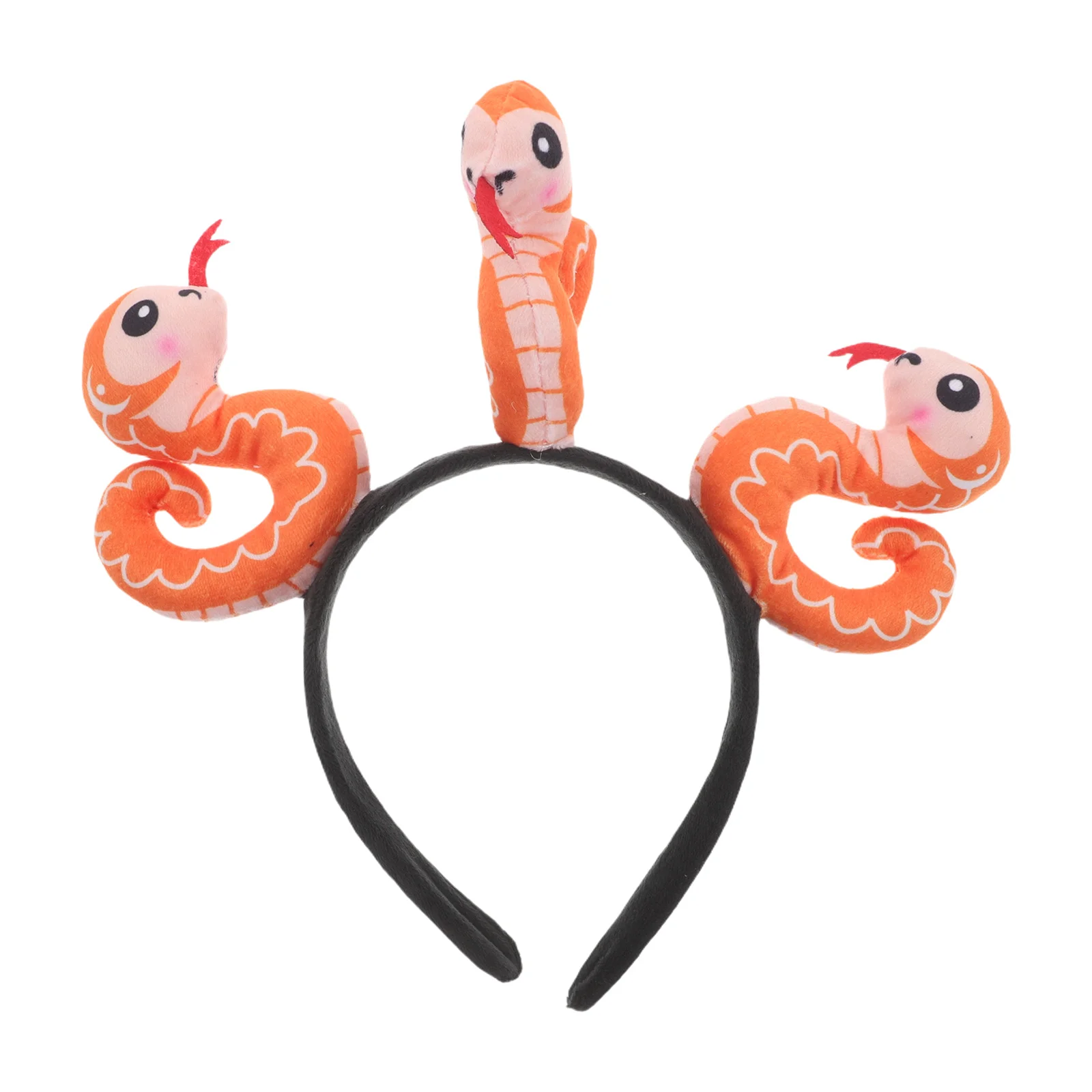 

Year of The Snake Headband Kids Cloth Festive Hair Accessories Girls Chinese New Year Snake Costume Cosplay Lightweight