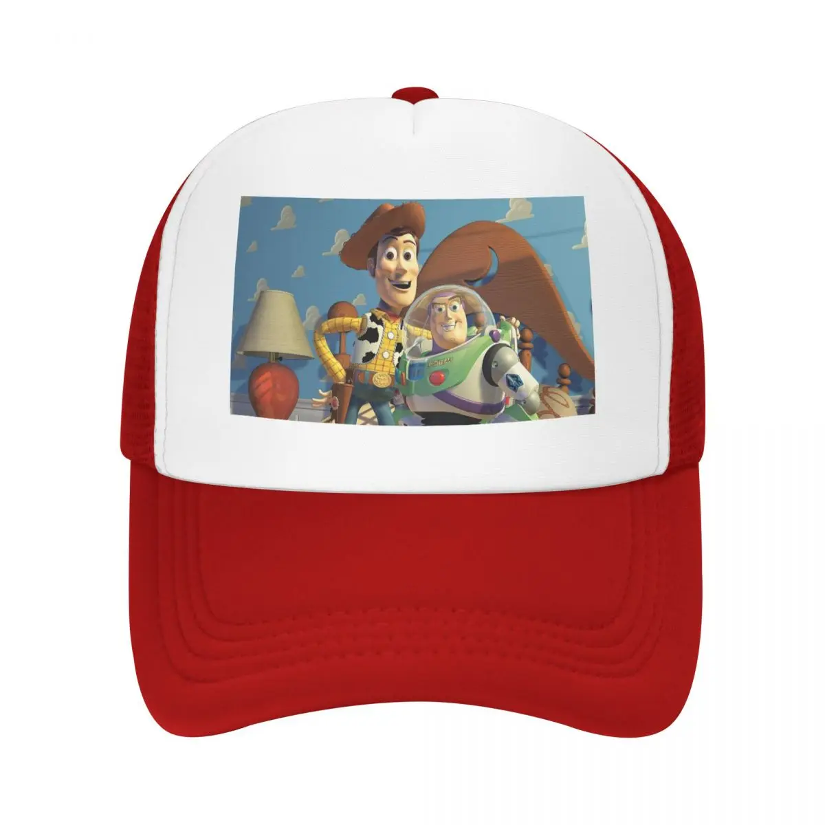 Chapeau multicolore Disney Toy Story Buzz Lightyear pour femme, casquette à visière personnalisée, chapeaux de protection