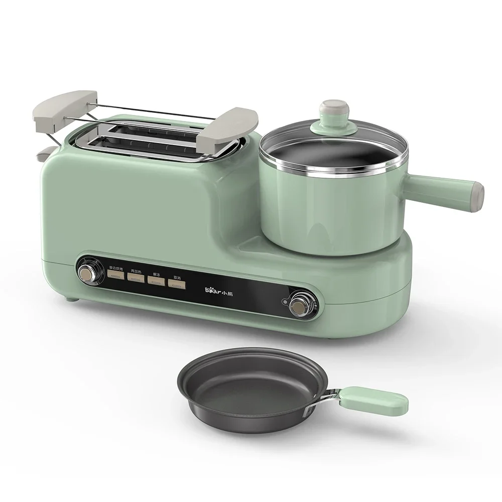 Breakfast Machine Household Toast Multi-functional Small Four In One Toaster Automatic Toaster Driver Hot Dog  Bread Machine