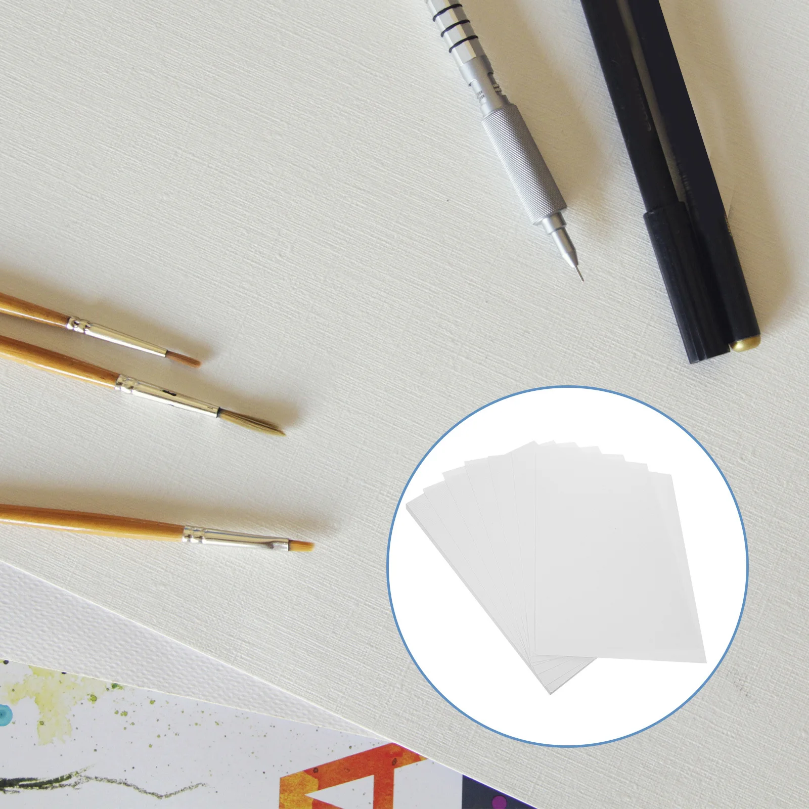 

150Pcs Kids Painting Paper Premium Watercolor Paper Thick Durable for Drawing Sketching Graffiti Kids Painting Papers