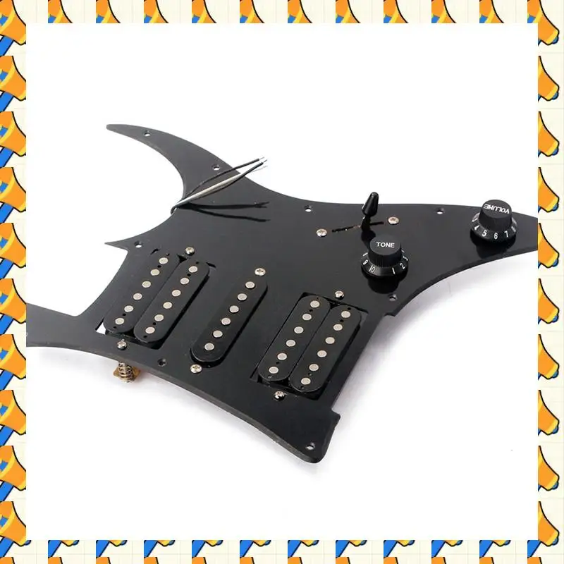 

ABYB 2X Guitar Pickup Wired Flat Pickguard Pickup Hsh Electric Guitar Pickup