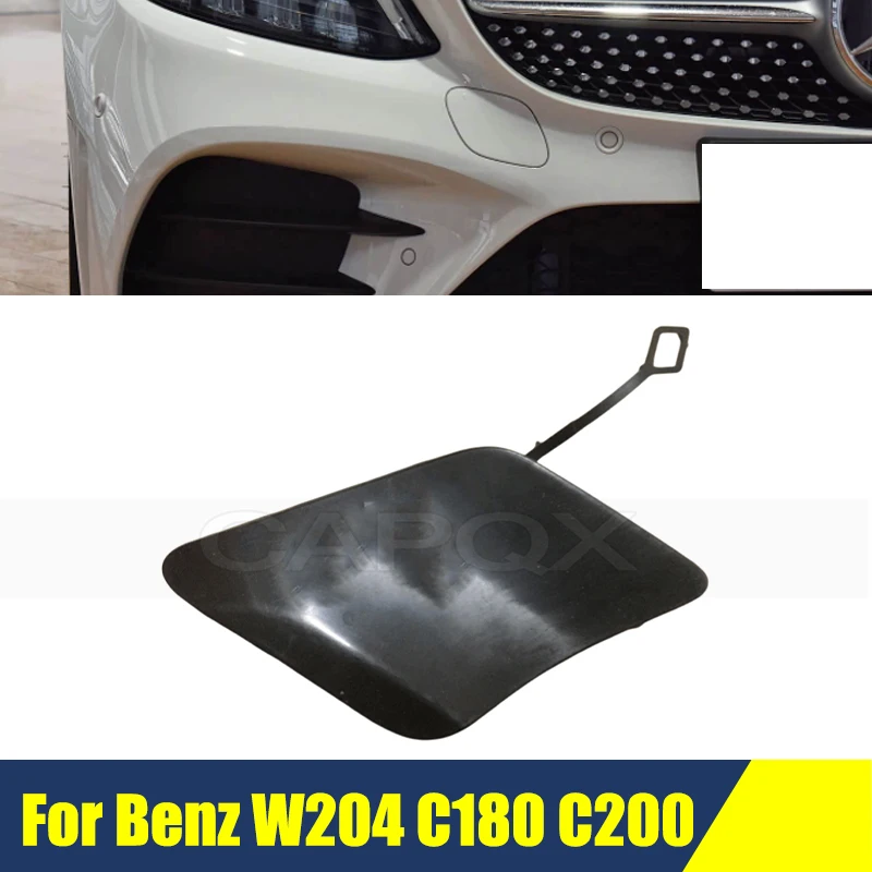 

Передний бампер автомобиля, крышка фаркопа для Benz W204 C180 C200, крышка буксировочного прицепа, крышка с проушиной