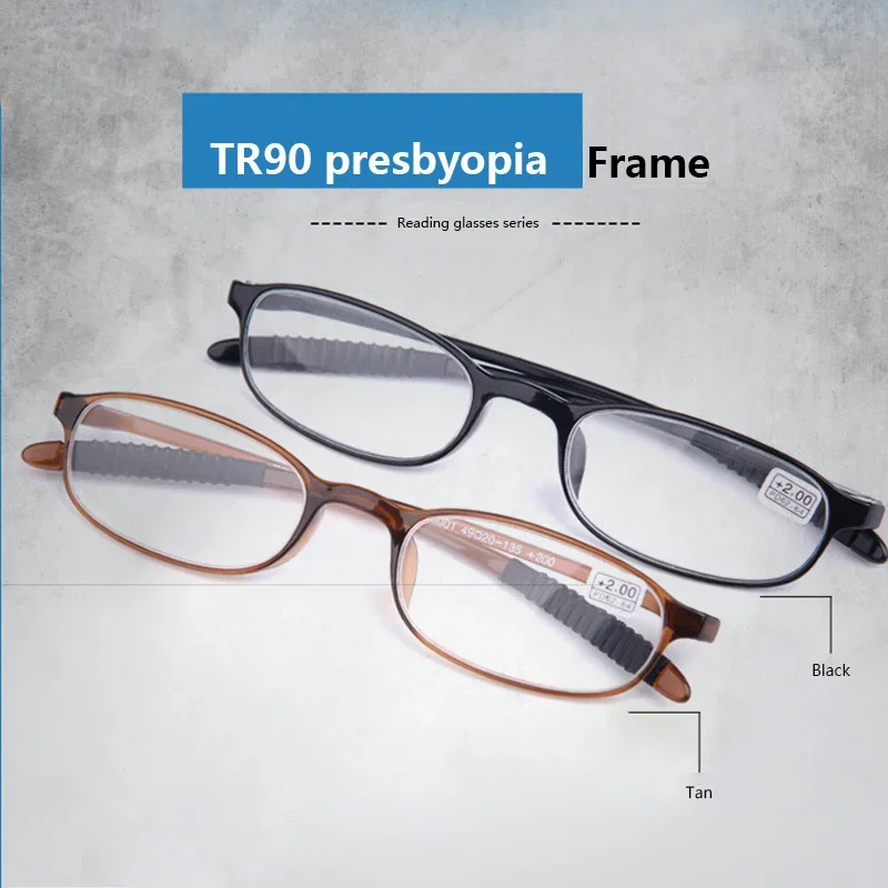 Retro Small Oval Frame Reading Glasses for Women Men Lightweight TR90 Presbyopia Glasses Female +1.0 1.50 2.0 2.5 3.0 3.5