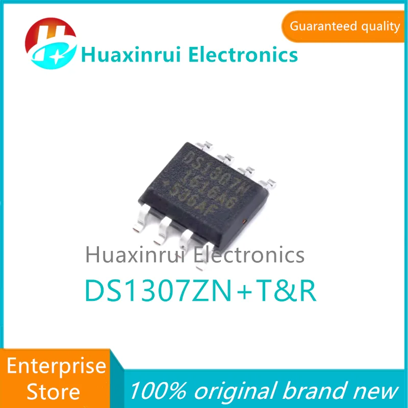 DS1307ZN+T&R SOIC-8 100% original brand new silk screen DS1307N chip serial I2C real-time clock DS1307ZN+T&R