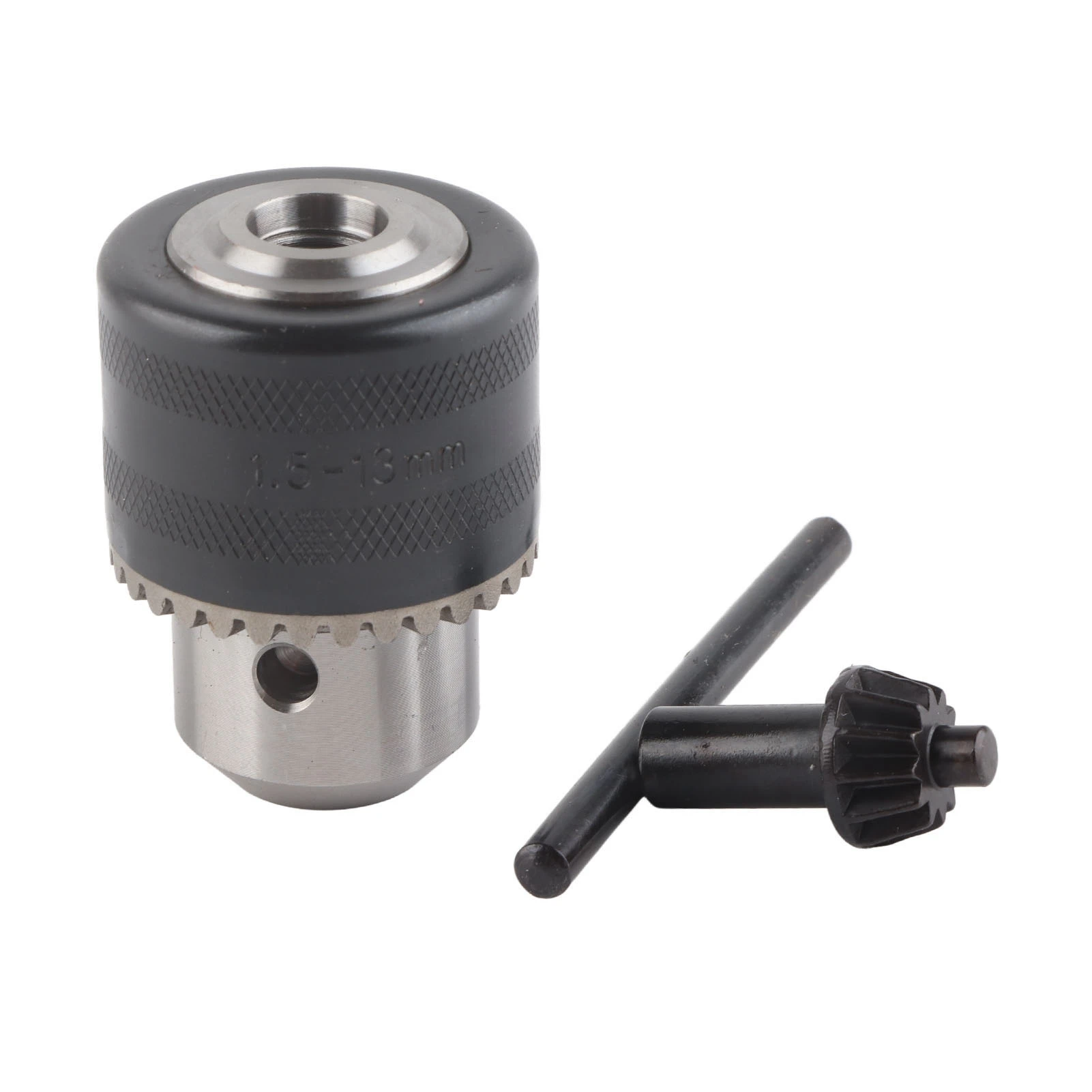 1.5‑13mm Capacity Drill Chuck Mount 1/2‑20UNF Impact Driver Bit Converter Quick Connect Adapter Conversion with Key