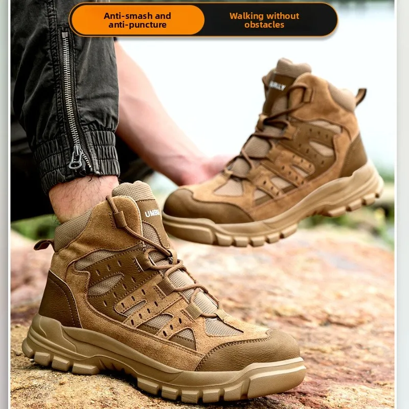 أحذية أمان رجالية حماية العمل الصلب تو أحذية رياضية الرجال أحذية العمل أحذية رياضية مكافحة سحق مكافحة طعن مقاوم للماء تنفس