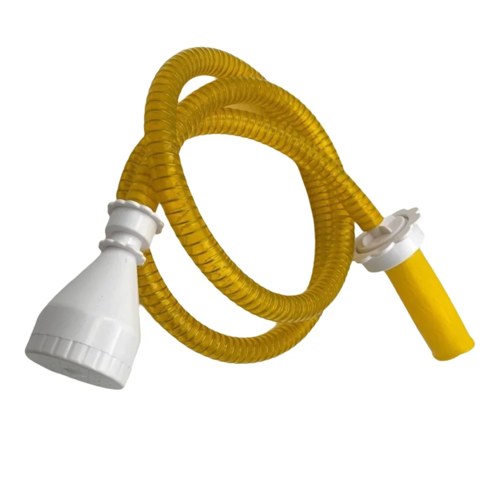 

Быстроразъемная душевая насадка для автофургона со шлангом, пластиковый шланг для душевой насадки высокого давления, универсальная удлинительная трубка для душа с защитой от намотки