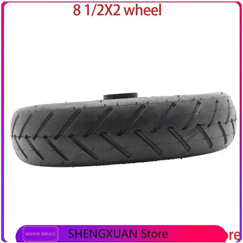 8 1/2X2 forXiaomi Mijia M365 Scooter Rear Wheels for Xiaomi Electric Skate Board Pneumatic Tyre Tube & 8.5 Inch Wheel Rims