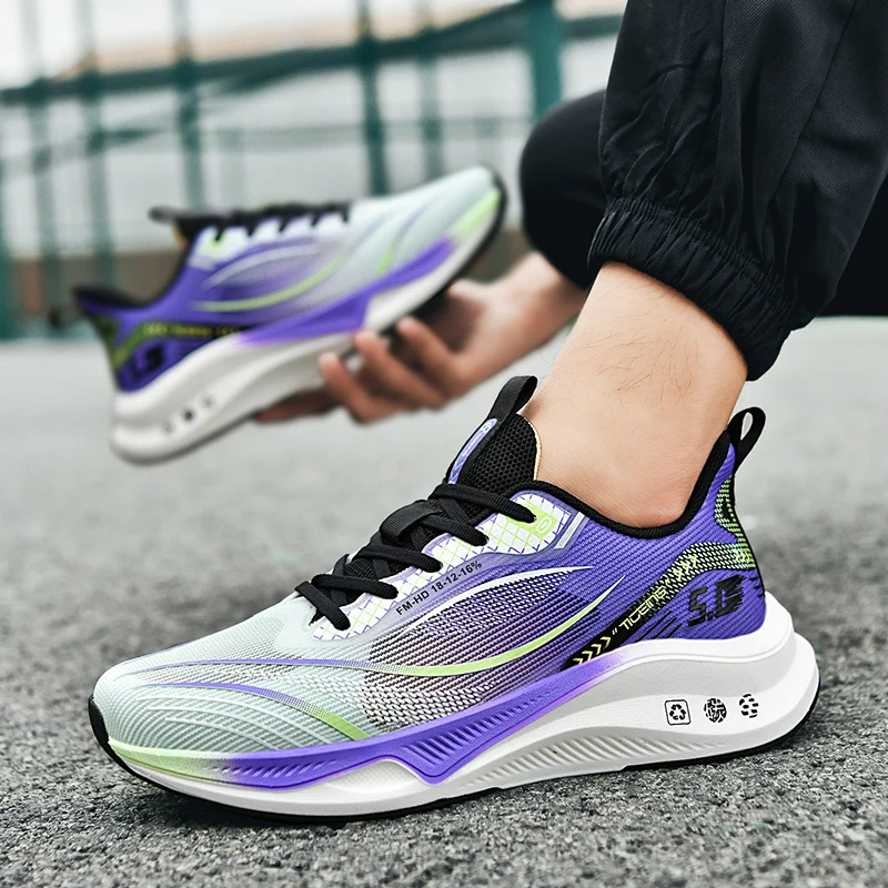 

New Women's Basketball Sneakers Abrasion-resistant Sneakers Breathable Men's Basketball Boots Shock-absorbing High-top Sneakers