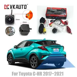 VKAUTO For Toyota C-HR CHR 2016 to 2021Add Rear View Camera Night Vision/Backup Reverse Parking Camera Adapter