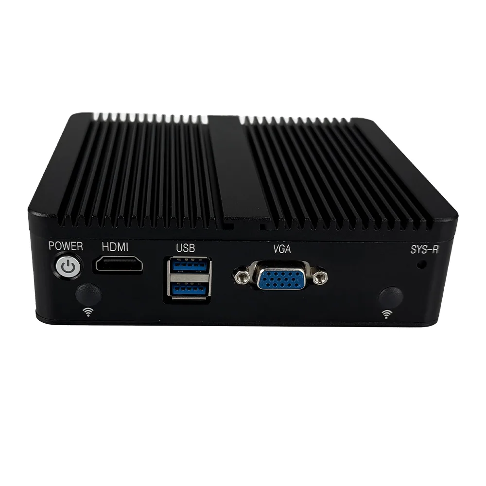 OptiLinkX Four Network Port Routeing Mini PC N5105 Fanless Silent Gigabit Network Port Low-power Firewall Small Computer