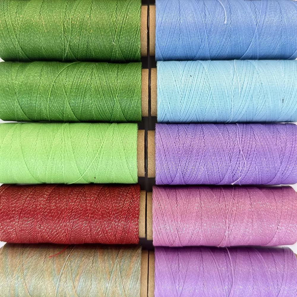 

Shiny Gold 0.3mm Flat Waxed Thread for Macrame Bracelet Making Strong Nylon DIY Jewelry String Cord 110m Roll