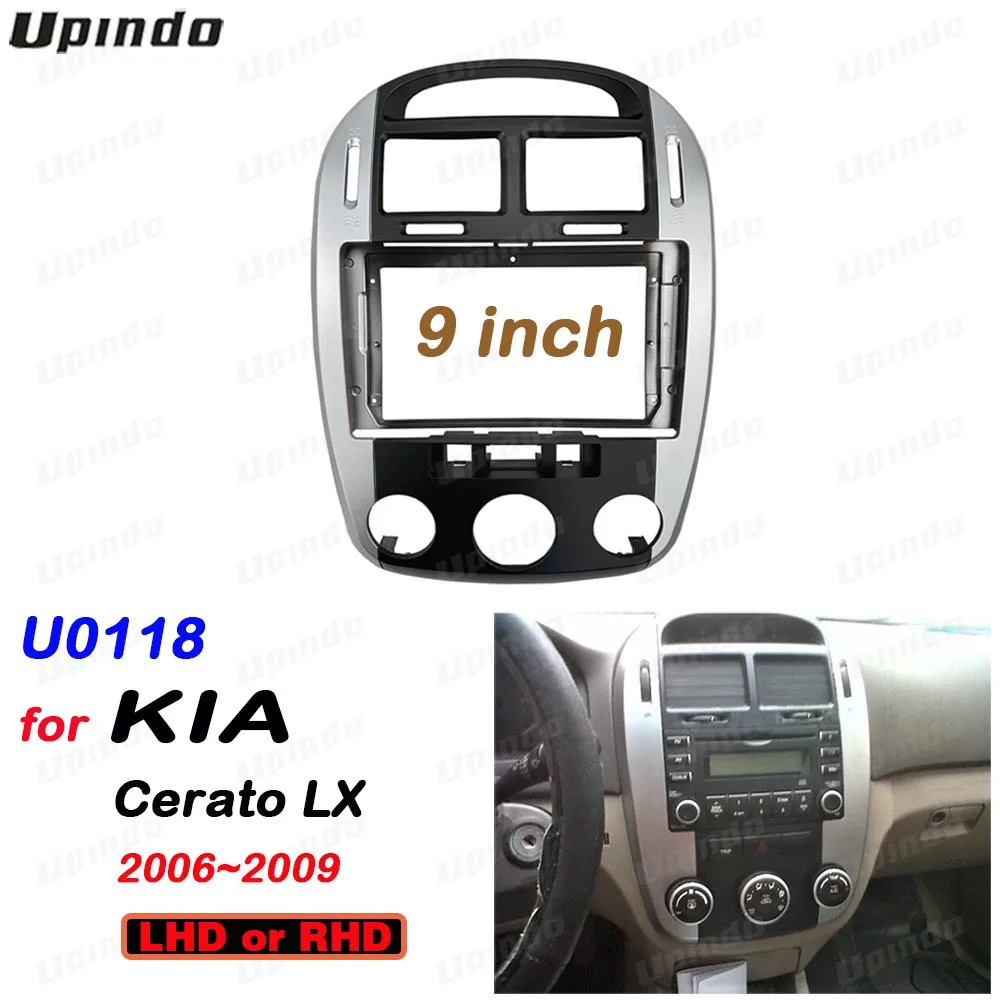 

Double Din 9" Android Radio Dash Kit for KIA Cerato LX 2006-2009 Car Stereo ABS/PC Fascia Panel Installation Frame Trim
