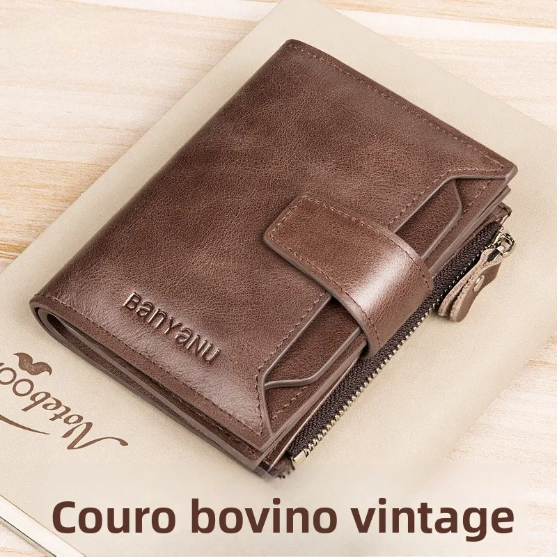 top-layer-cowhide-leather-wallet-2026-short-style-genuine-leather-driver-license-multi-function-popular-female-multi-card-pos