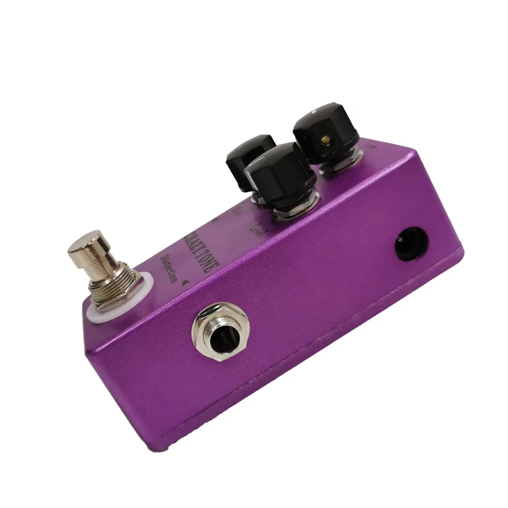 Mosky Crazy Tone Mp-50 Riot Distortion Mini Guitar Pedal True Bypass Tone Dist Level 3 Knobs Based on Suhr Riot 9V