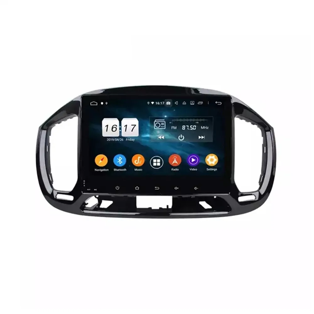 9 "8 Core أندرويد 14 MT8667 8 + 256G سيارة مشغل وسائط متعددة لشركة فيات Uno 2014-2017 الصوت راديو ستيريو اللمس IPS دعم فيديو DAB