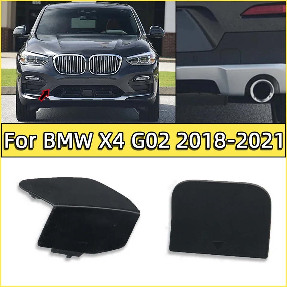 

Car Accessories Bumper Towing Hook Cover Shell Hauling Cap For BMW X4 G02 2018 2019 2020 2021#51117497095 51127416023