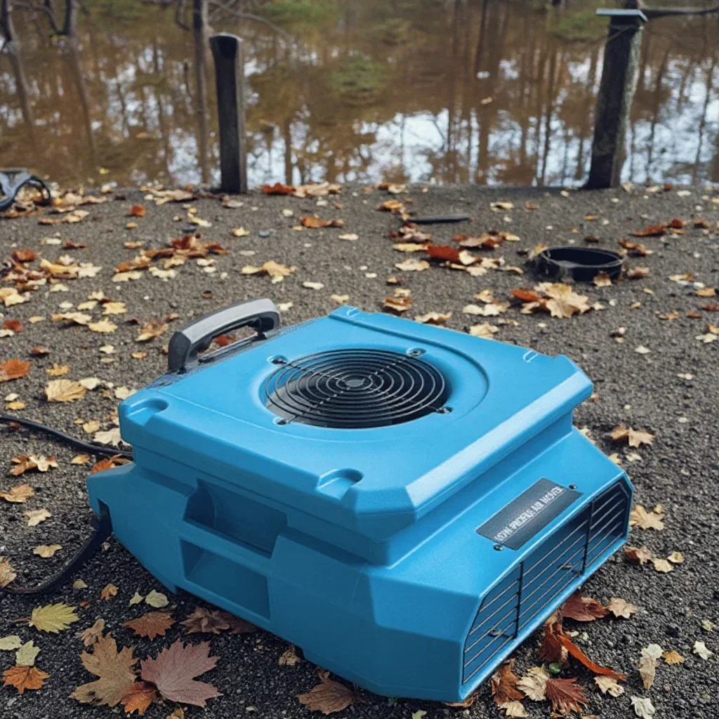 Compact Low Profile High - - Air Mover Blower for Water Damage Restoration Floor Drying Carpet Blowing