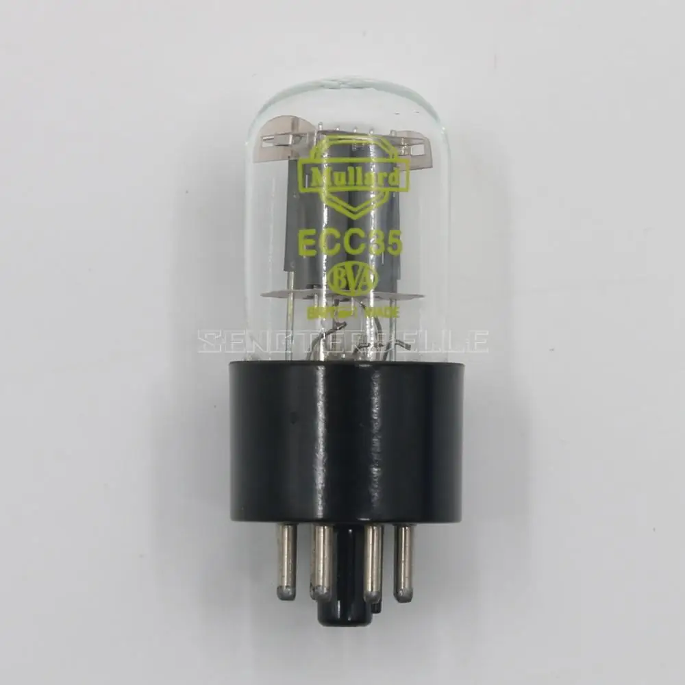 1PC MULLARD ECC35หลอดอัพเกรด6SL7 6N9P เครื่องขยายเสียงหลอดสูญญากาศ