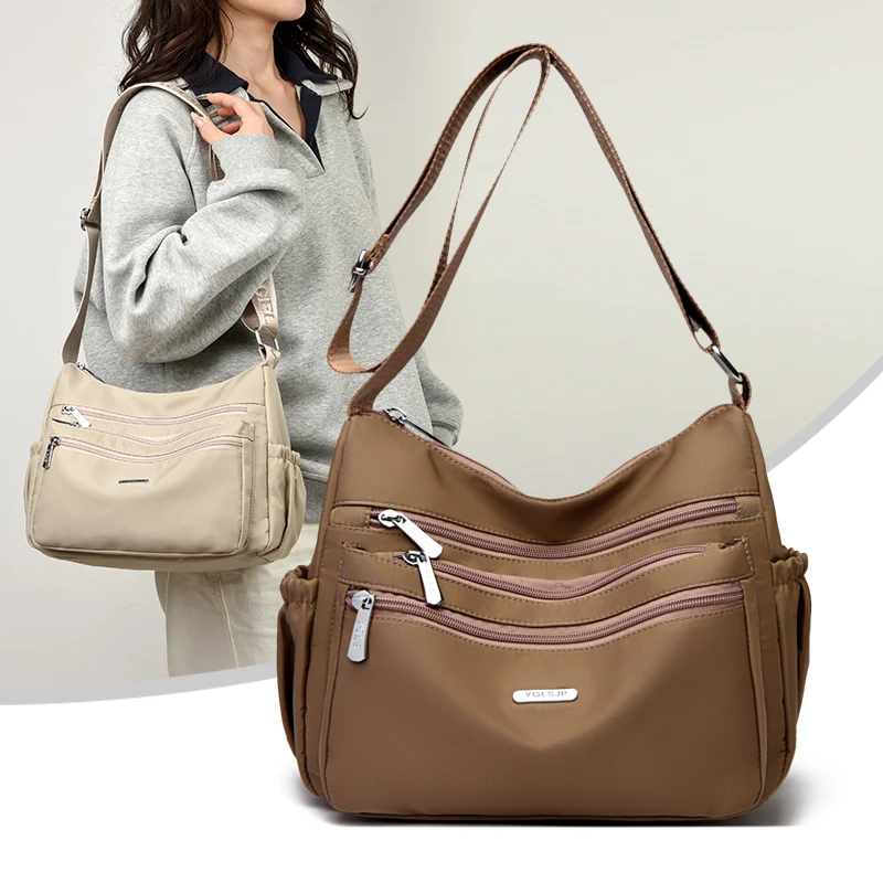 

New Casual Oxford cloth Shoulder Bag Women Crossbody Bag Lightweight Travel Handbags Fashion Style Daily Bag Top Quality Durable