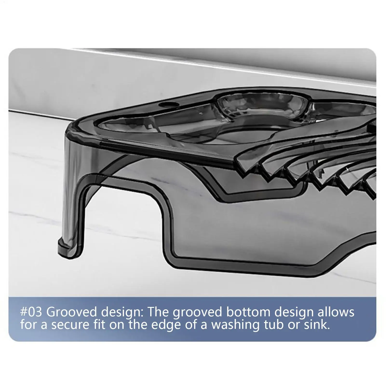 Tabla de lavado para lavandería, tabla de lavado para lavarse las manos, lavadora antideslizante con soporte para jabón para ropa interior