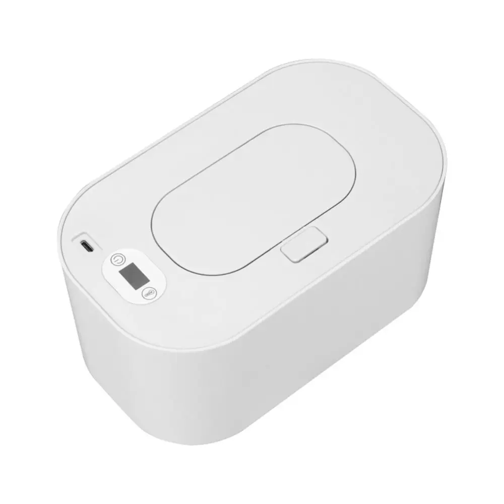 Portable Plastic Wet Wipe Warmer Constant Temperature Large Capacity Wipes Heater USB Powered Wipes Bottle Warmer Baby