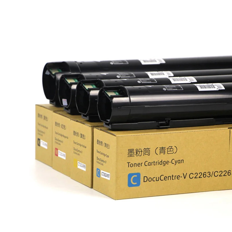 Tn ตลับหมึกสำหรับ Xerox DocuCentre-V C2260 C2263 C2265 2260 2263 2265 WorkCentre 7120 7125 7220ผงหมึก