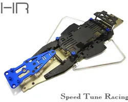 Hot Racing lcg skid plate performance chassis conversion kit per 1/10 Traxxas slash 2wd buggy