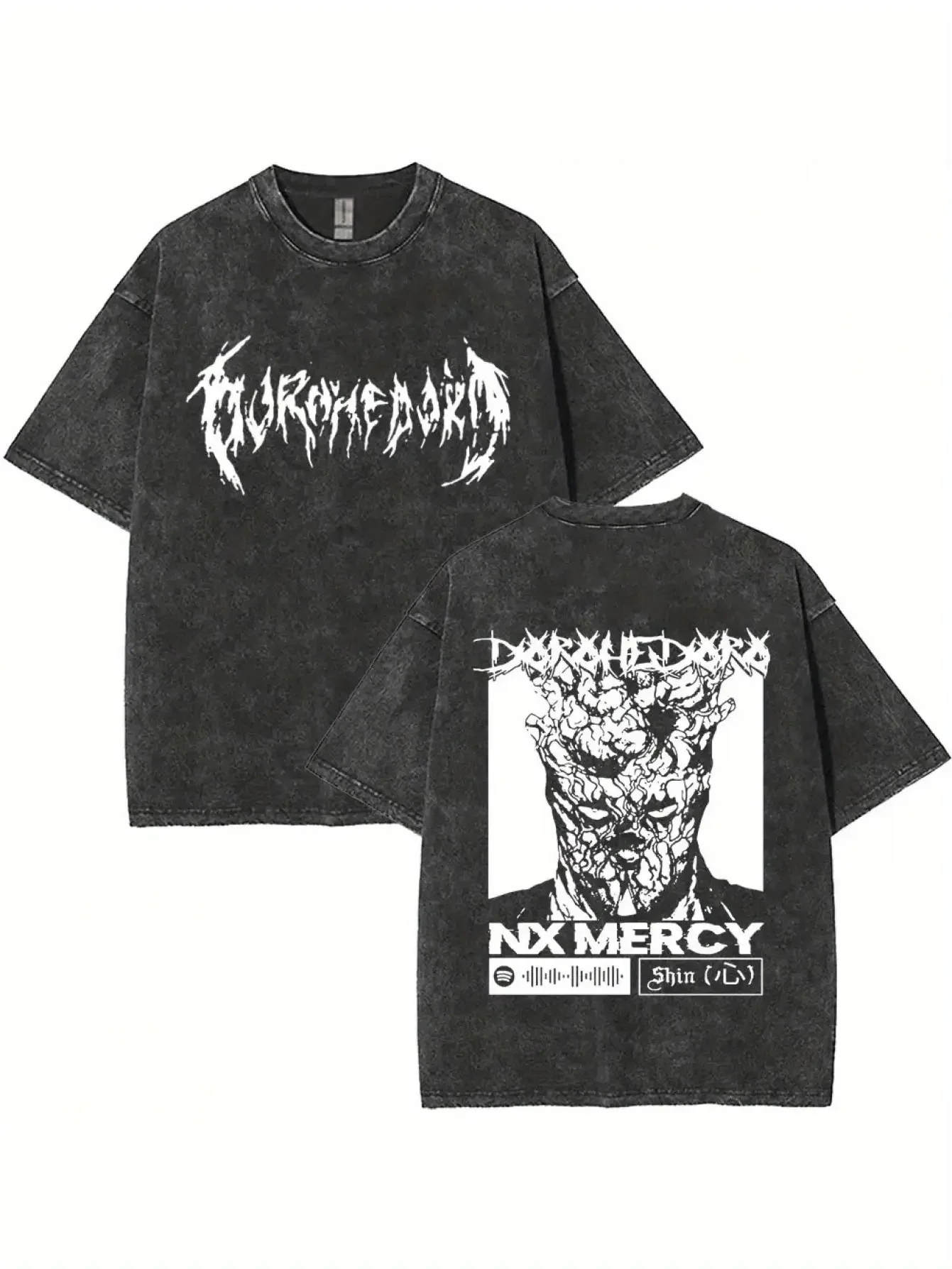 أفلام رعب، تيشيرتات رجالية مطبوعة على الوجهين، بلايز بأكمام قصيرة، وملابس الشارع