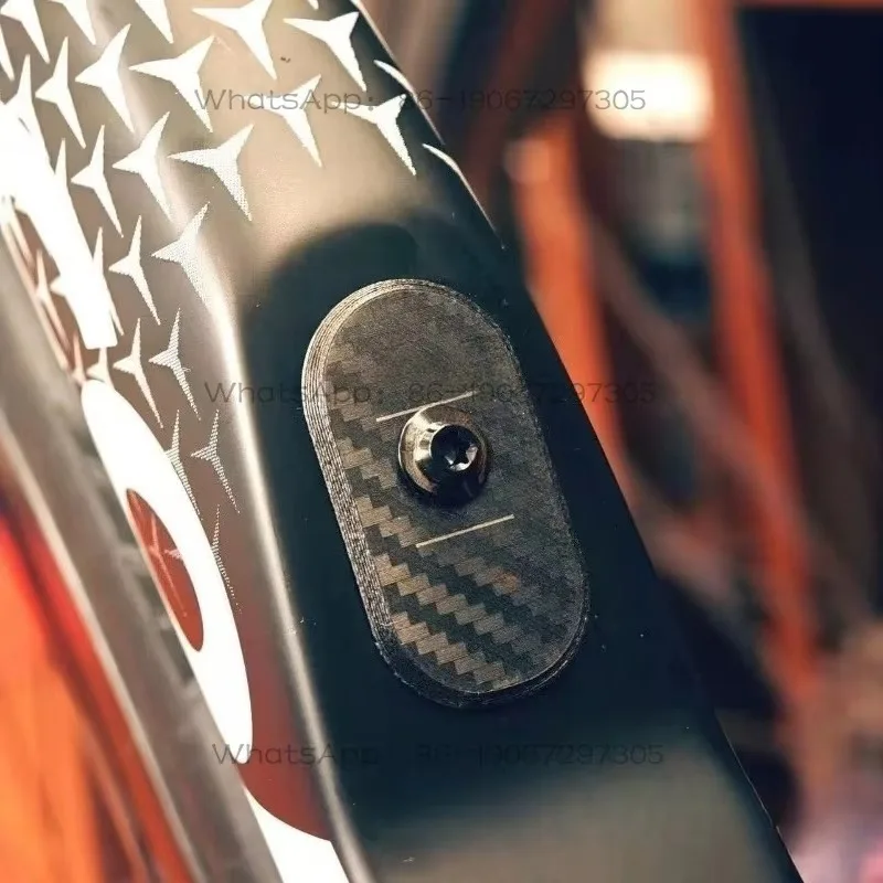 Suitable for Y1RS Exclusive Battery Cover Weight Reduction 80g Ultra-light Carbon Fiber